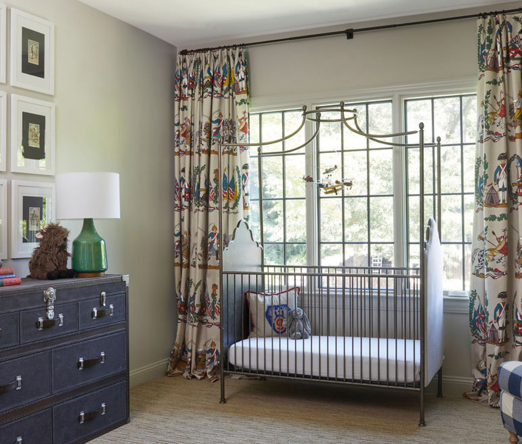 Masculine Masterpiece - Classic Fabric Baby Room