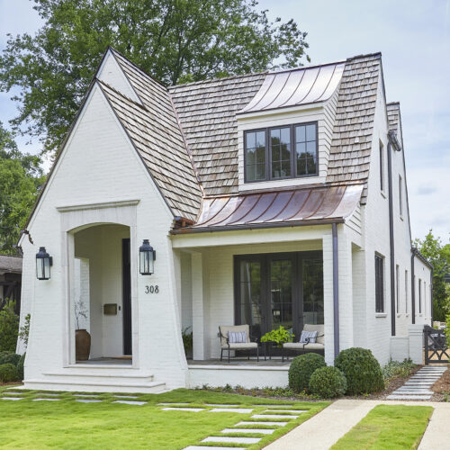 Modern Cottage Custom Home | Twin Construction | Homewood, Alabama