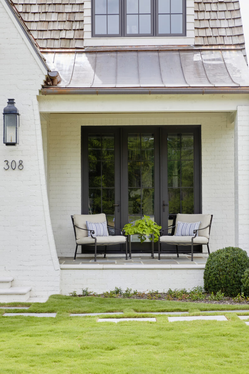 Custom-built Modern Cottage Porch | Twin Construction | Homewood, Alabama