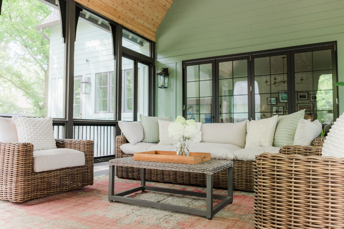 Covered Screened-in porch | Twin Construction