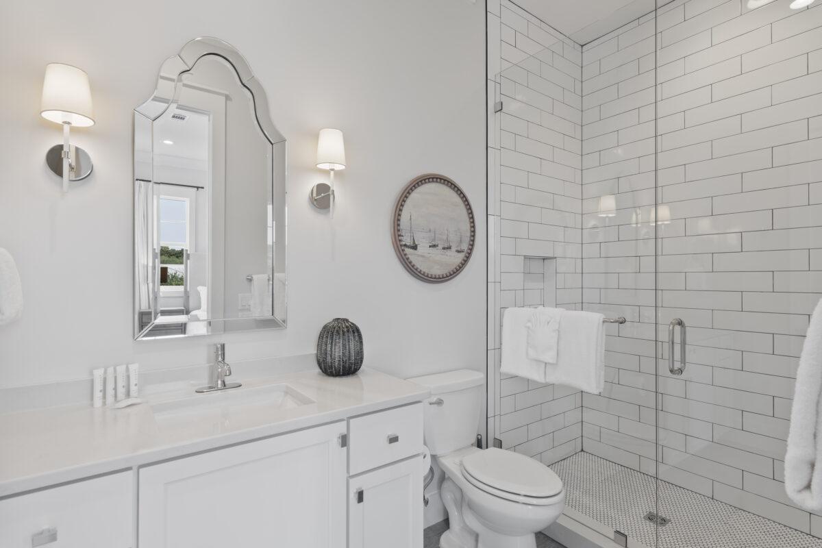 White Bathroom | Twin Construction