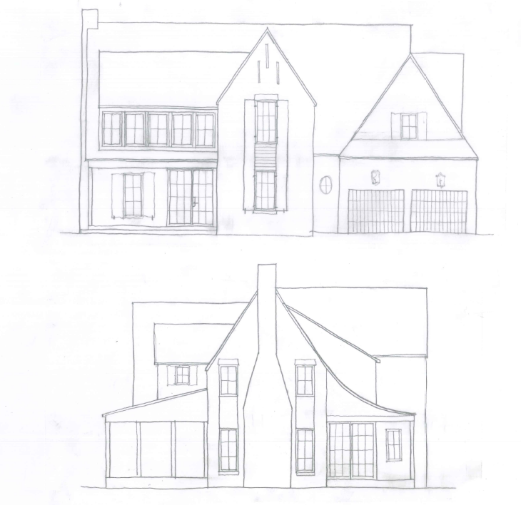 Plan Design Drawing Custom Home | Twin Construction 