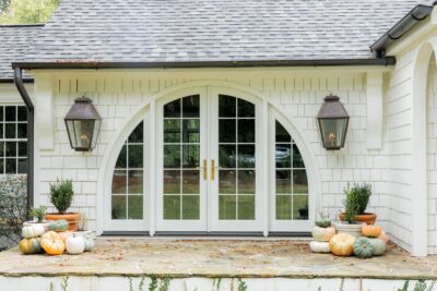 New dining room entry in remodeled Birmingham, Alabama home