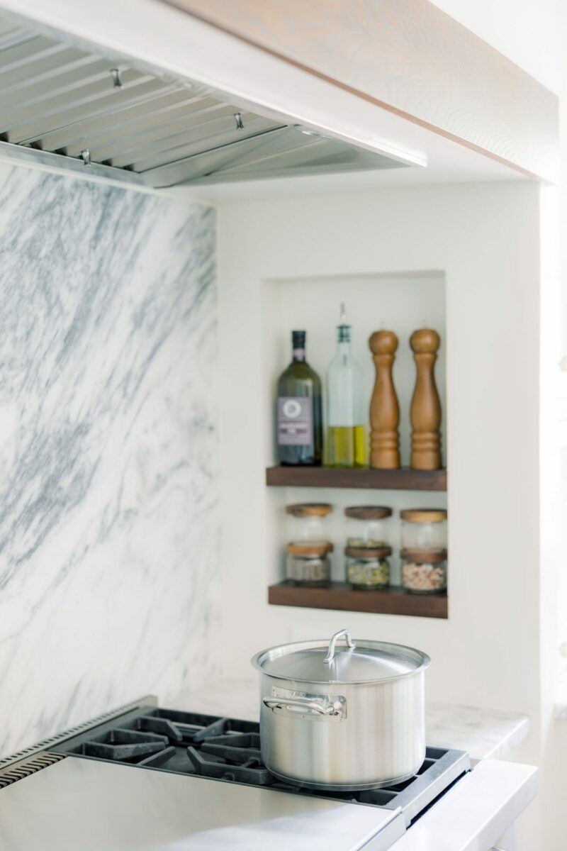Custom Stove Alcove | Twin Construction