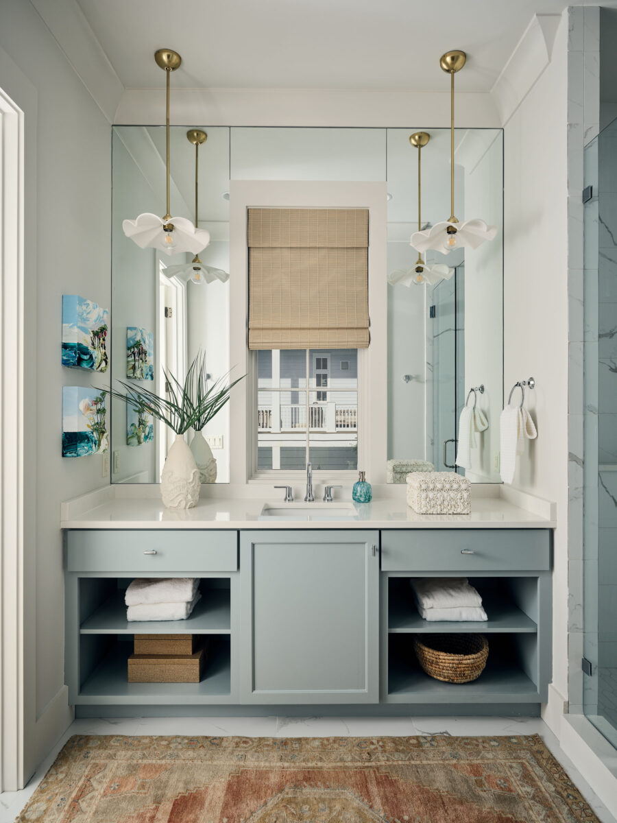 Coastal Guest Bathroom | Twin Construction