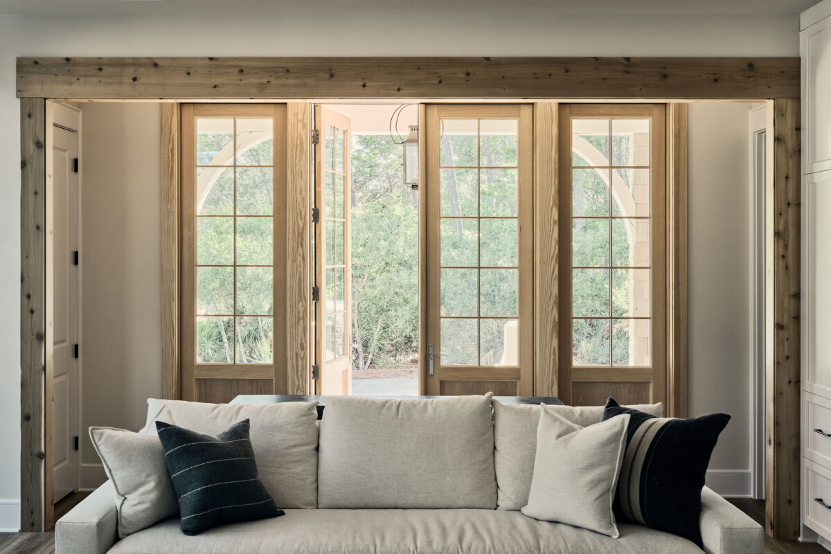 Natural Cedar Beams | Twin Construction